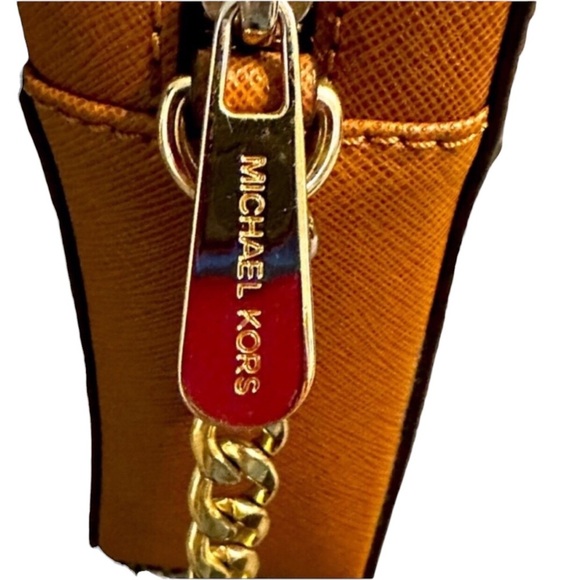 NWOT Michael Kors Chain Crossbody In Cider - Picture 8 of 11